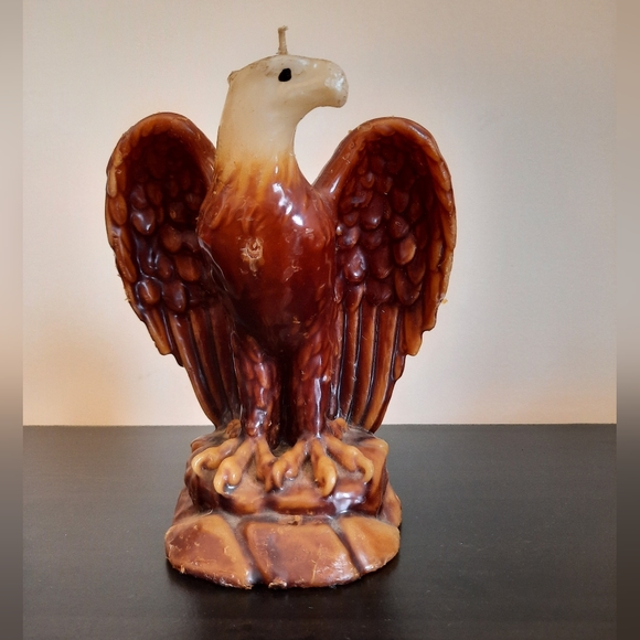 Vintage Wax Eagle Candles Unlit - Choice of Colour - Picture 6 of 11